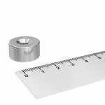 Neodym Scheibenmagnet 20x10 mm mit 5.5 mm Bohrung und Senkung